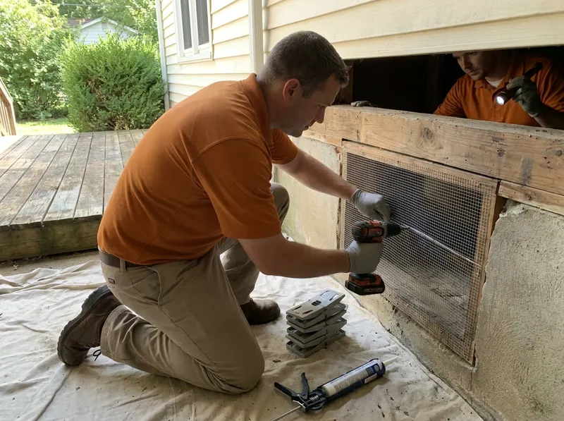 Rodent Exclusion and Trapping in Sandston, VA
