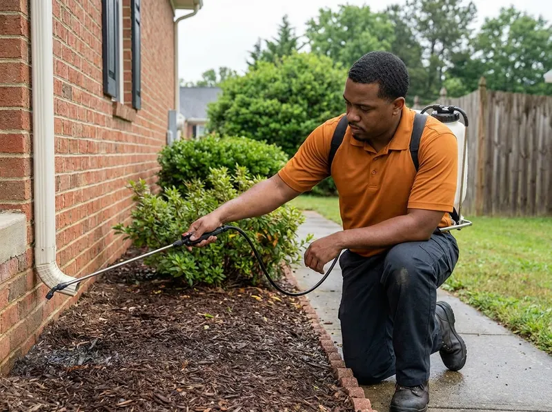 Seasonal Exterior Perimeter Defense in Sandston, VA