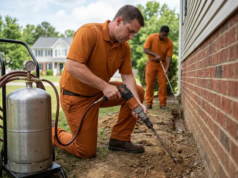 Subterranean Termite Treatment in Sandston, VA